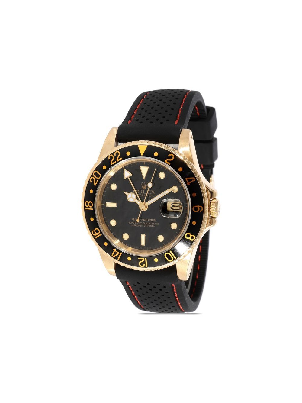 Pre-owned Rolex  Gmt-master 40mm In Gold