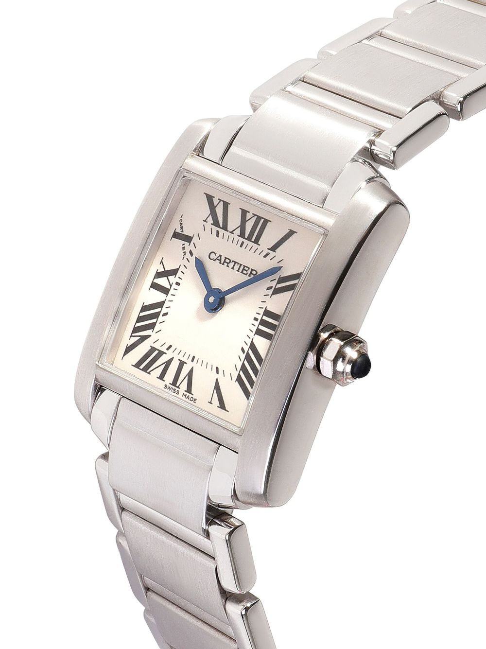 Cartier Pre-owned Tank Francaise horloge - Beige