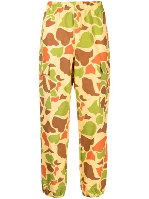 Billionaire Boys Club camouflage-print elasticated trousers