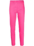 D.Exterior elasticated-waist slim-cut leggings - Pink