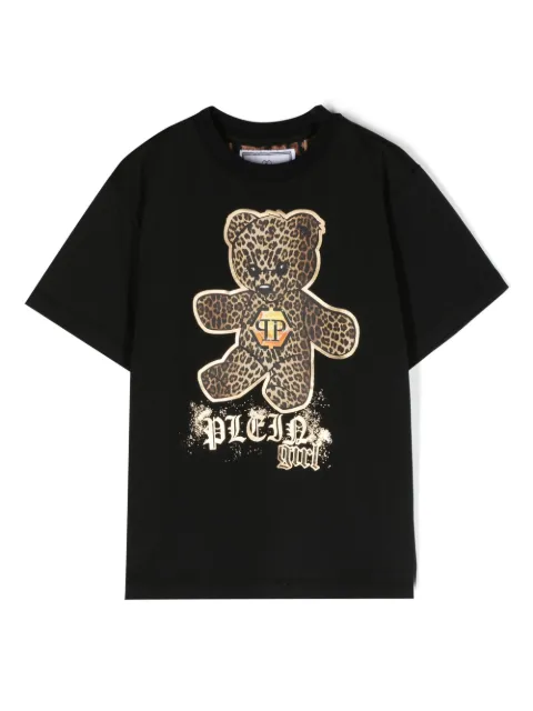 Philipp Plein Junior teddy bear print T-shirt