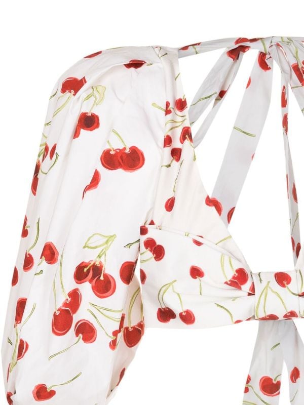 Dolce & Gabbana cherry-print Bustier Top - Farfetch