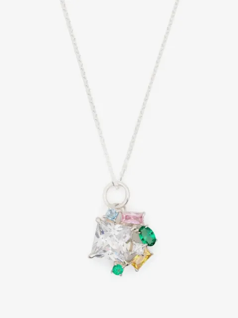 Hatton Labs gem cluster necklace