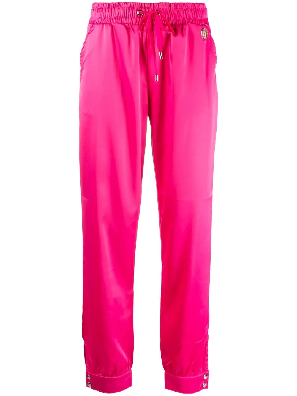 

LIU JO drawstring waist track pants - Pink