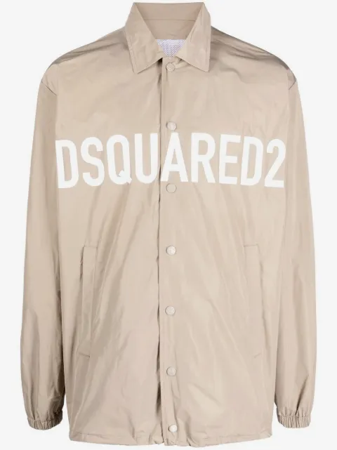 DSQUARED2 logo-print light jacket