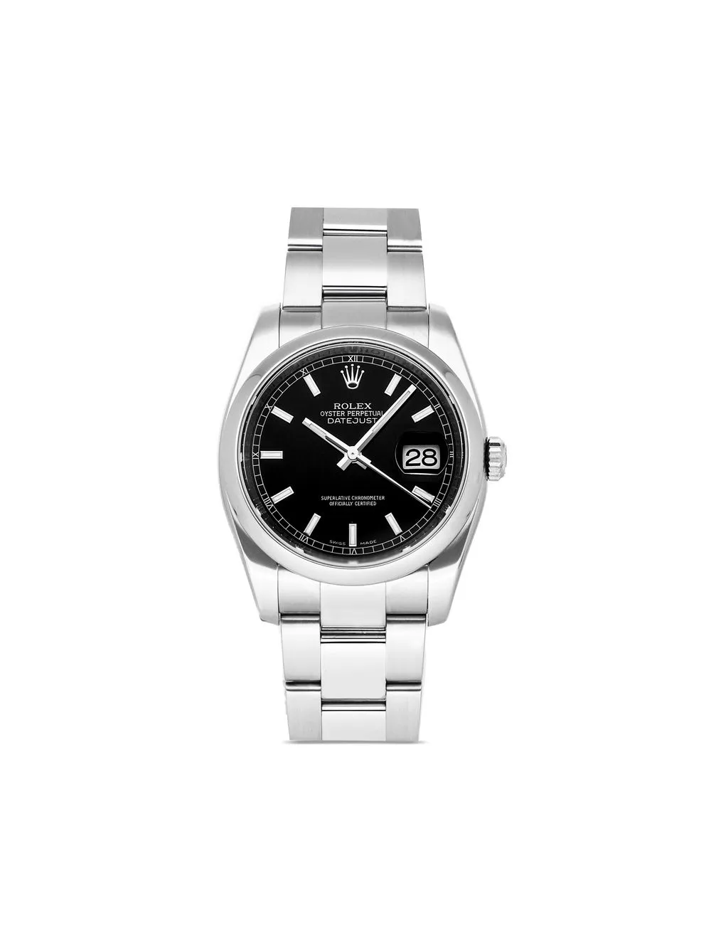 

Rolex 2008 pre-owned Datejust 36mm - Black