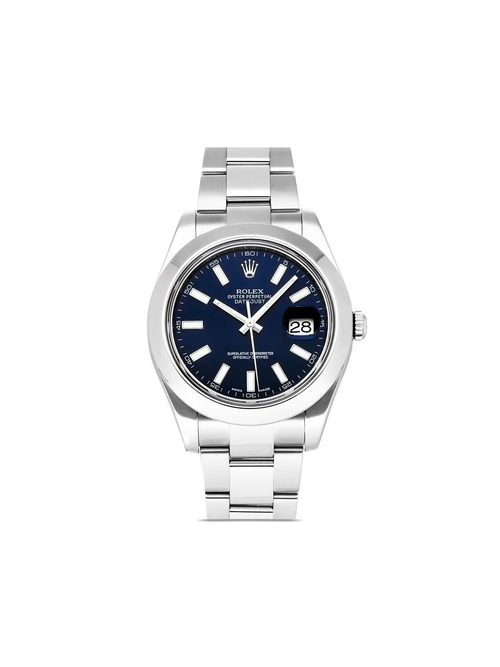 

Rolex 2015 pre-owned Datejust 41mm - Blue