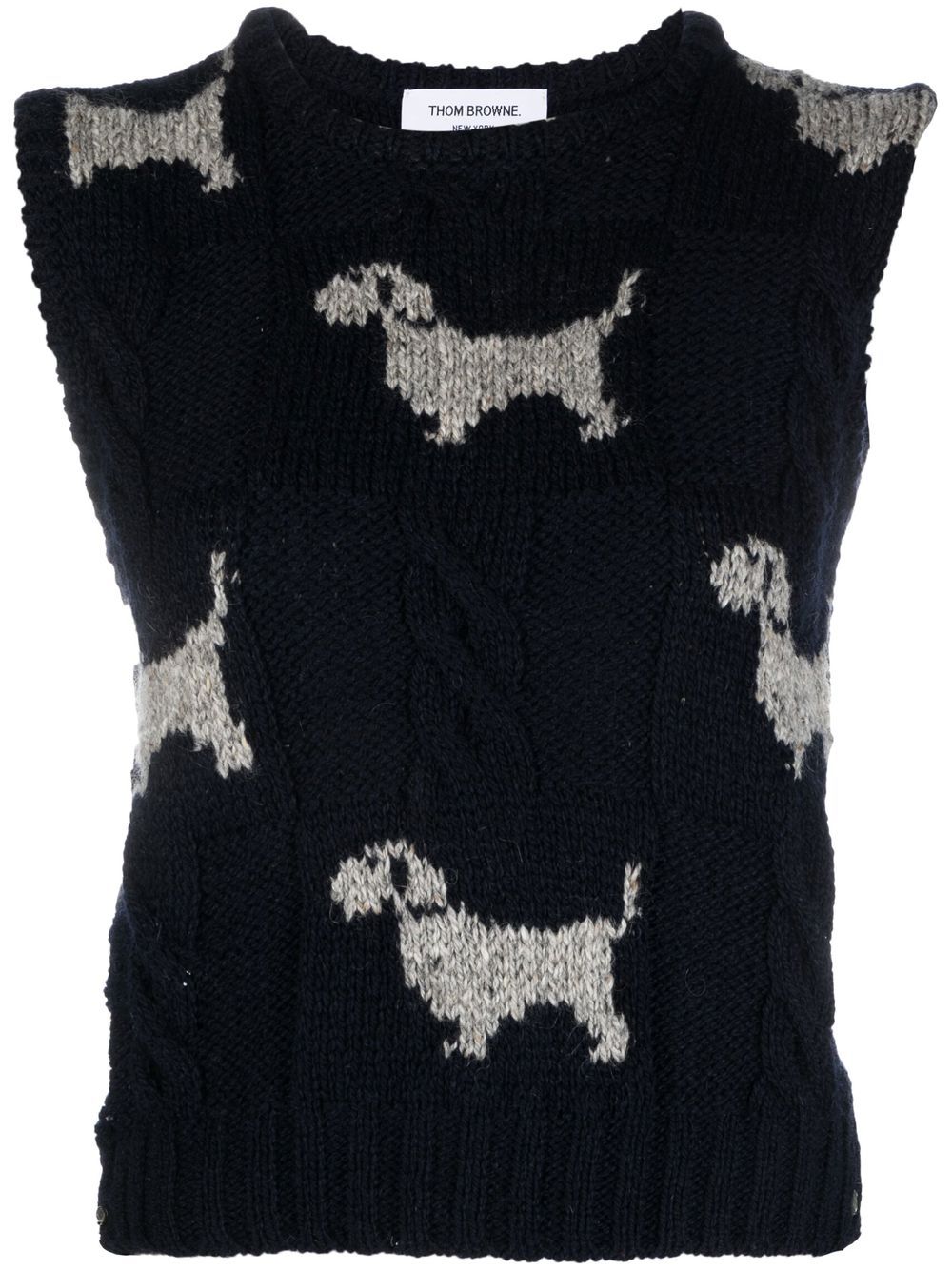 Thom browne hot sale dog sweater