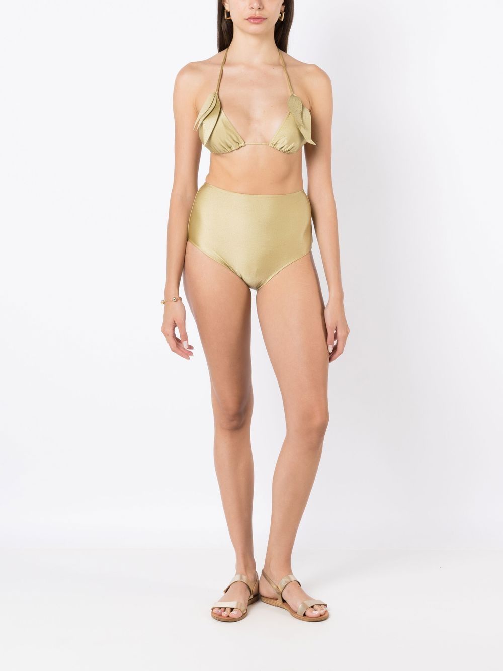 Adriana Degreas Metallic bikini - Goud