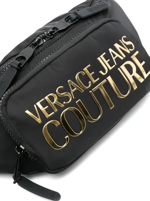 Versace Jeans Couture logo-print Belt Bag Black FARFETCH LB