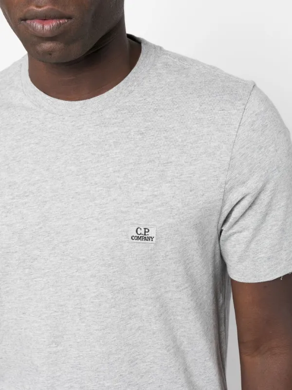 C.P. Company embroidered-logo Detail T-shirt - Farfetch