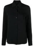 PINKO logo-jacquard shirt - Black