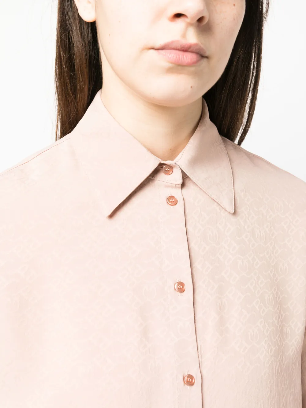 PINKO Hemd mit Jacquard-Logo | Image 5