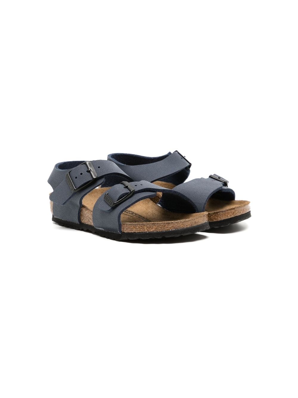 Shop Birkenstock Milano Slip-on Sandals In Blue