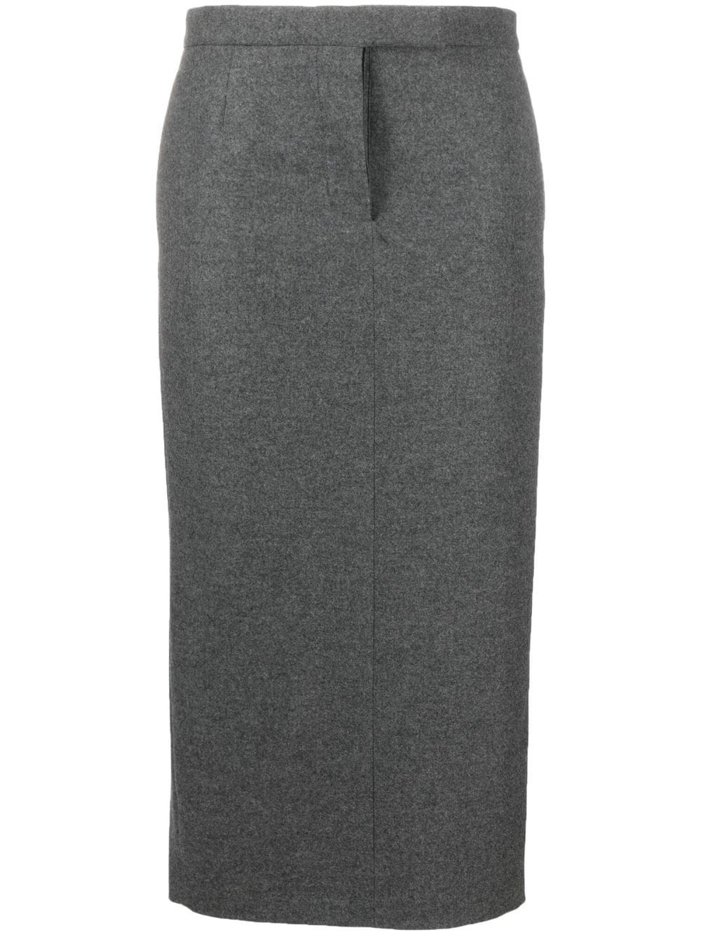 Image 1 of Thom Browne wool pencil skirt