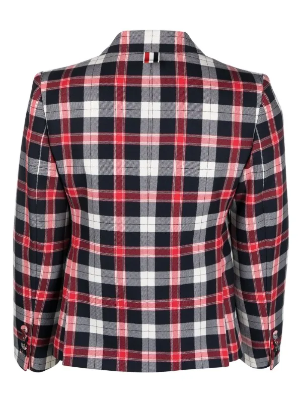 Thom Browne チェック テーラードジャケット 楽天市場】トムブラウン THOM BROWNE. 3つボタン ジャケット