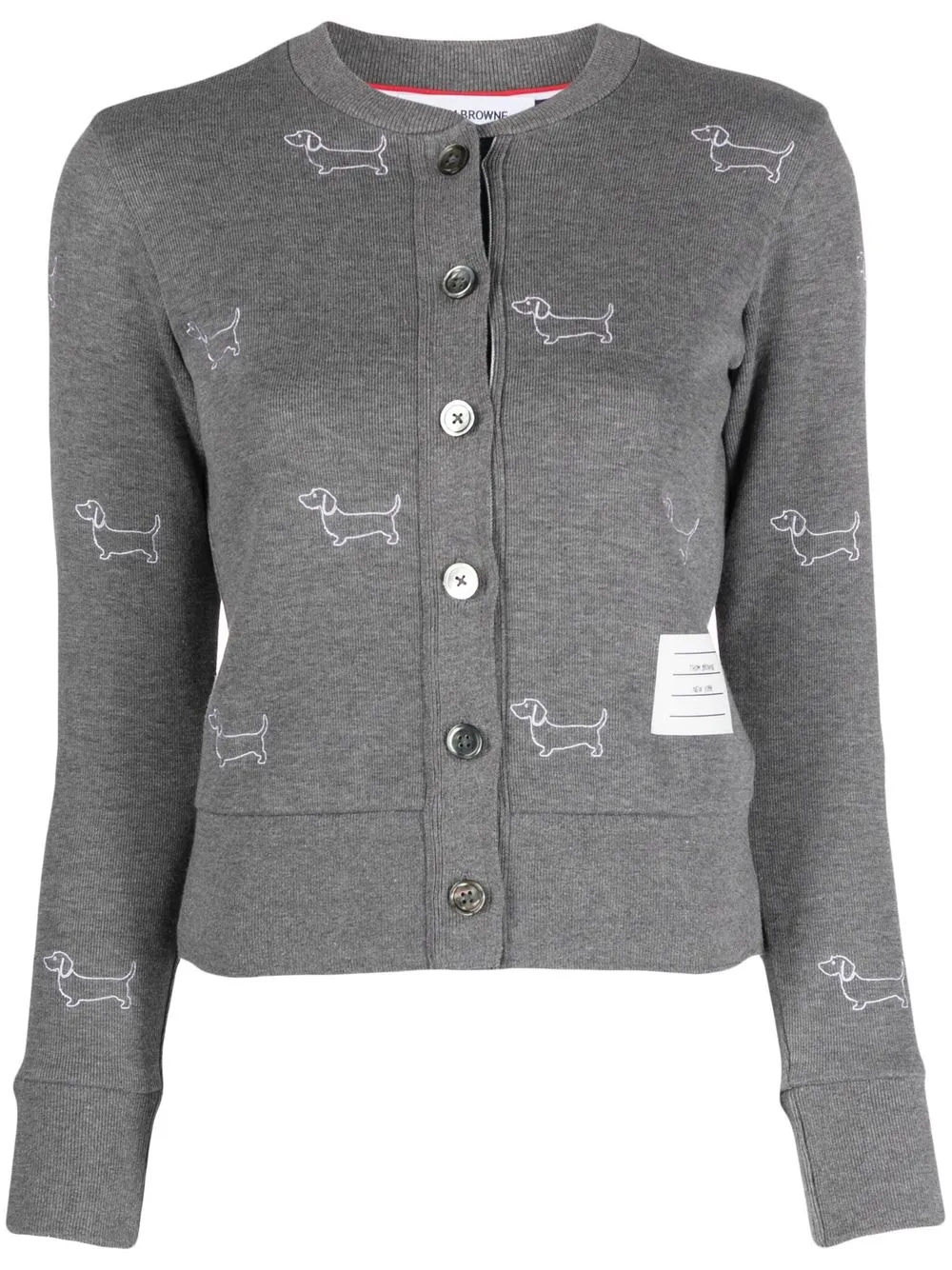 Thom Browne Katoenen vest Grijs