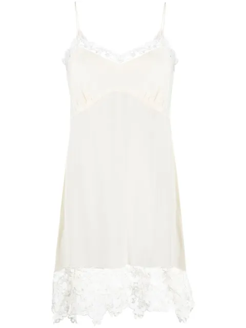 Simone Rocha lace-trim slip dress