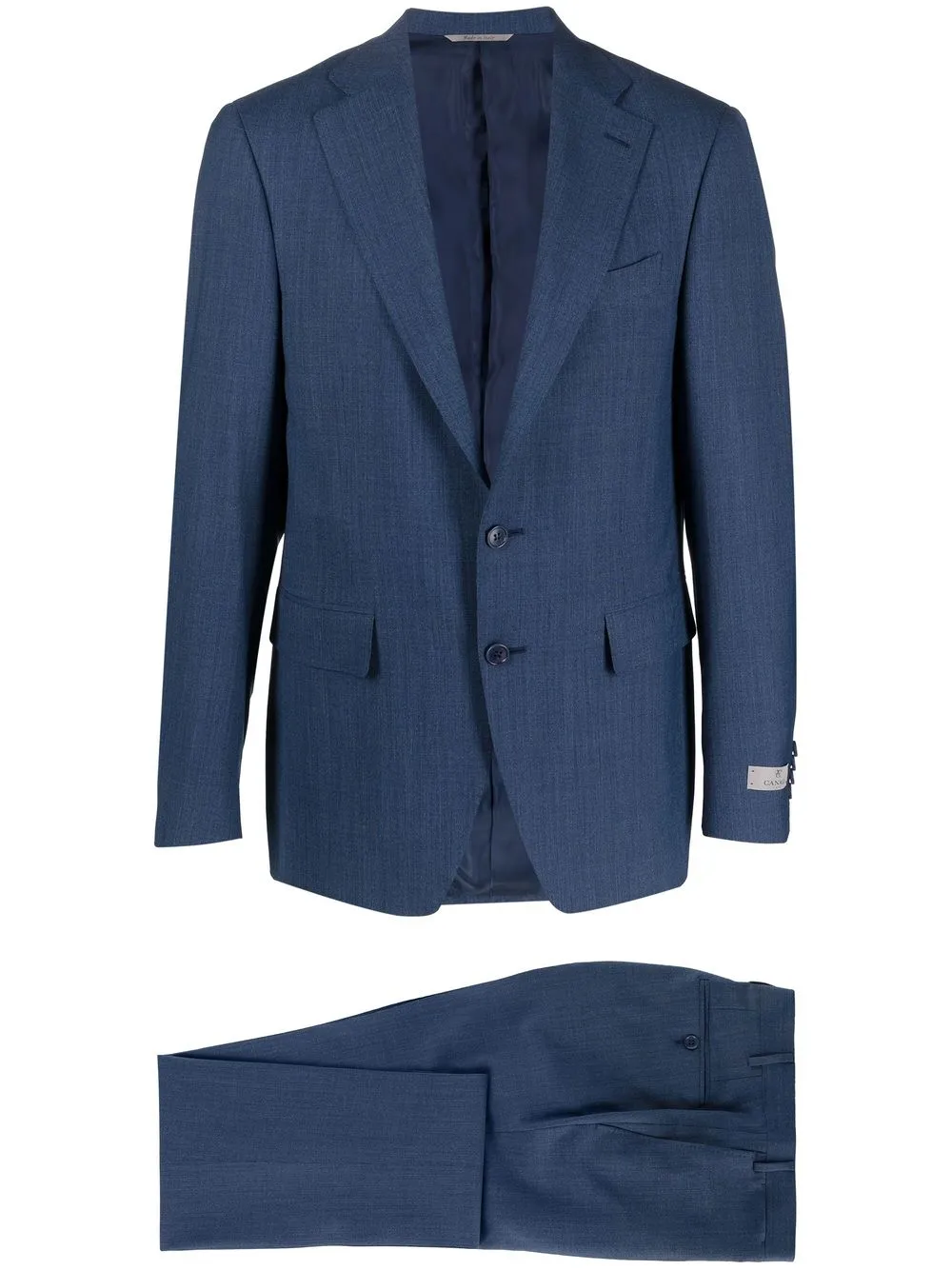 

Canali traje de dos piezas con botones - Azul