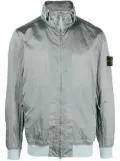 Stone Island Compass-patch long-sleeved bomber jacket - Grey