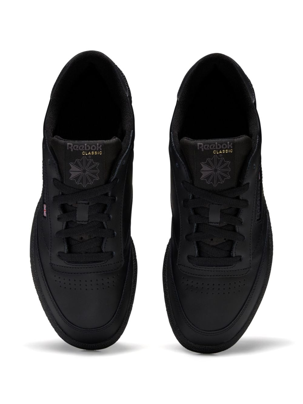 Shop Reebok Club C 85 Lace-up Sneakers In Black