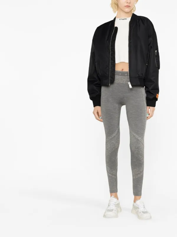 Golden Goose star-motif Leggings | Grey | FARFETCH IN
