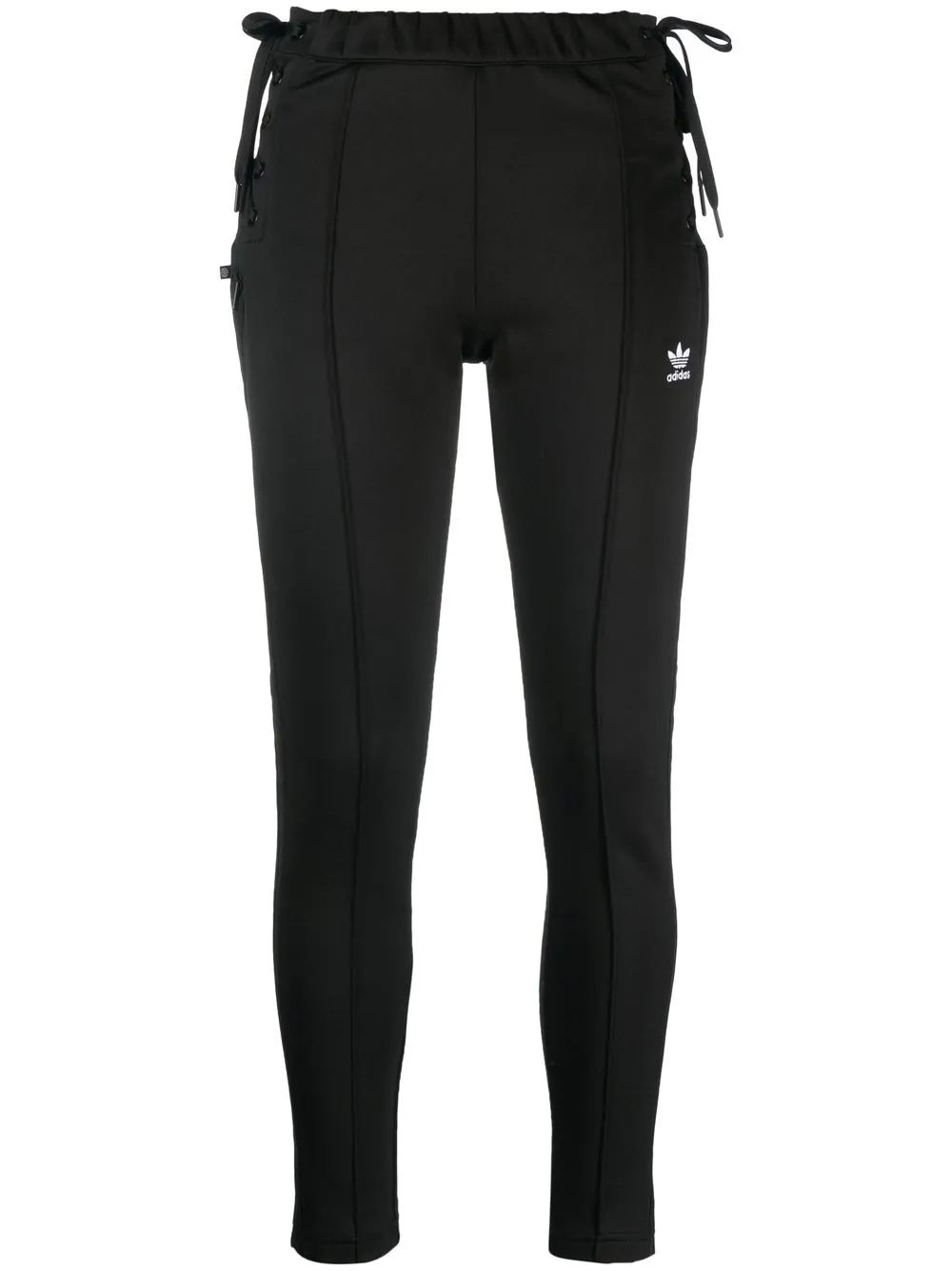 

adidas laces-detail legging - Black