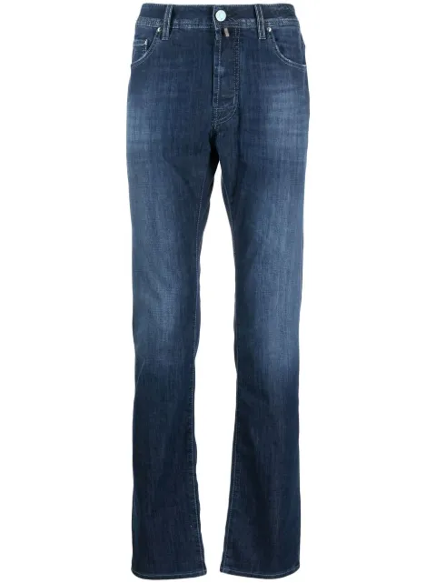 Jacob Cohën mid-rise straight-leg jeans