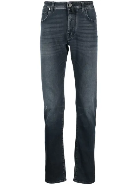 Jacob Cohën washed-denim jeans