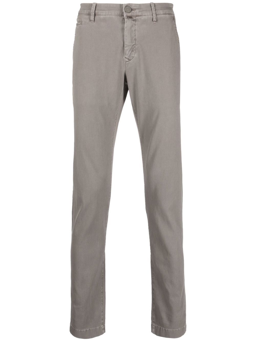 Jacob Cohen Tapered-leg Chinos In 灰色