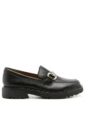 Sarah Chofakian Betsy leather loafer - Black