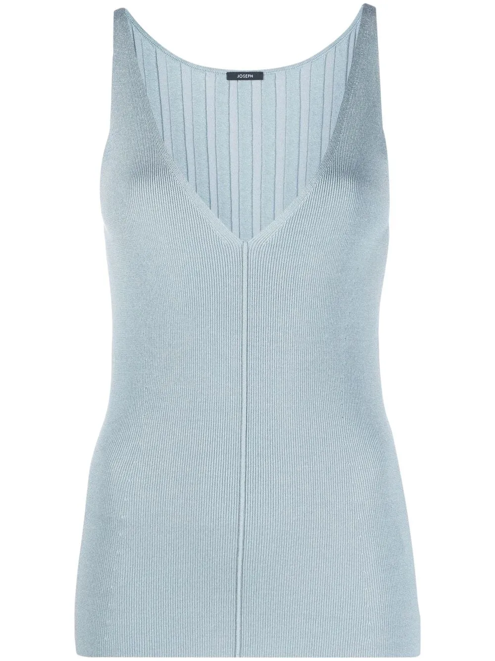 

JOSEPH scoop-neck ribbed tank top - Blue