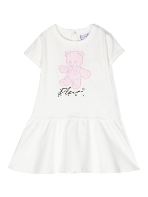 teddy bear-motif dress