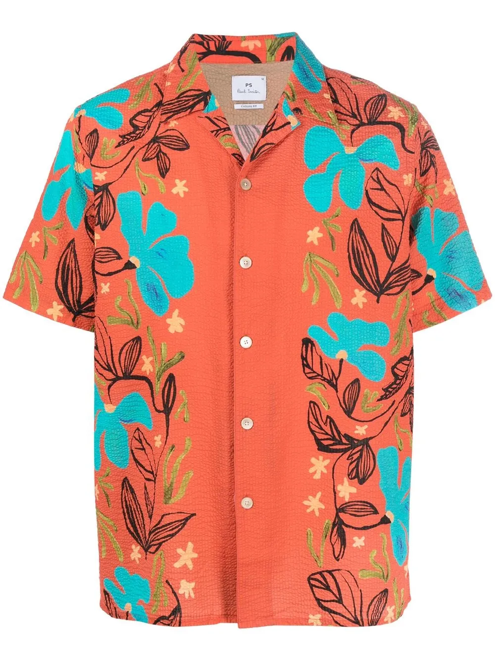 

PS Paul Smith all-over print shirt - Orange