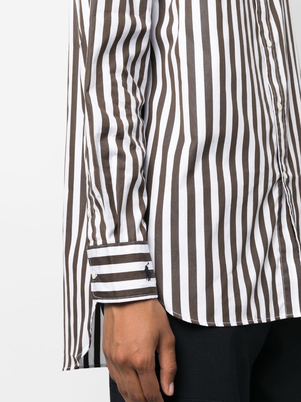 Polo Ralph Lauren long-sleeve striped shirt Women