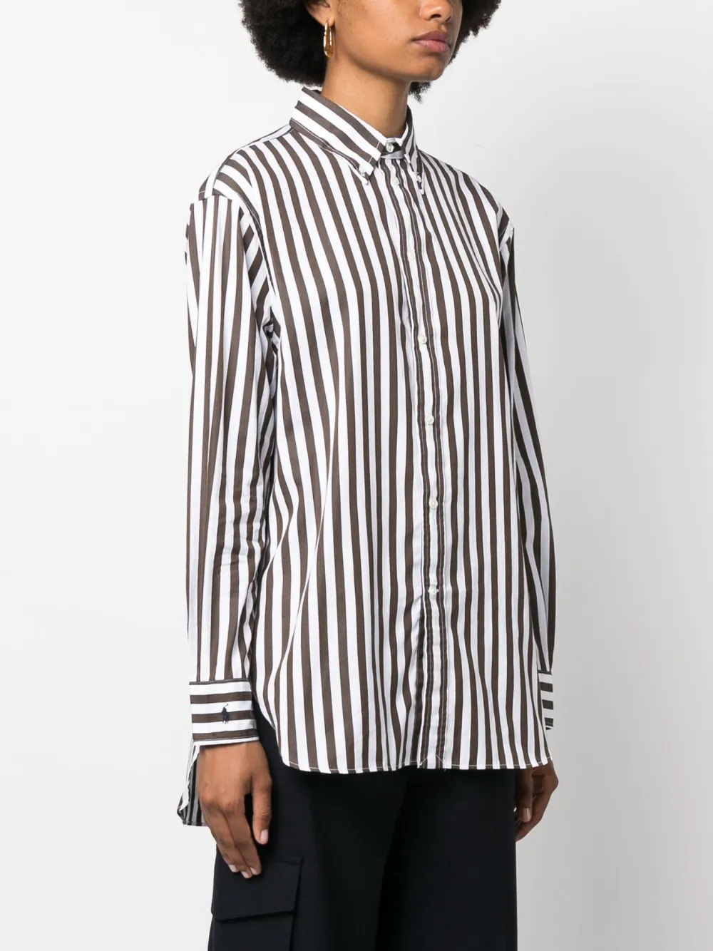 Polo Ralph Lauren long-sleeve striped shirt Women