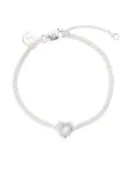 Stolen Girlfriends Club Love Claw moon stone bracelet - Silver