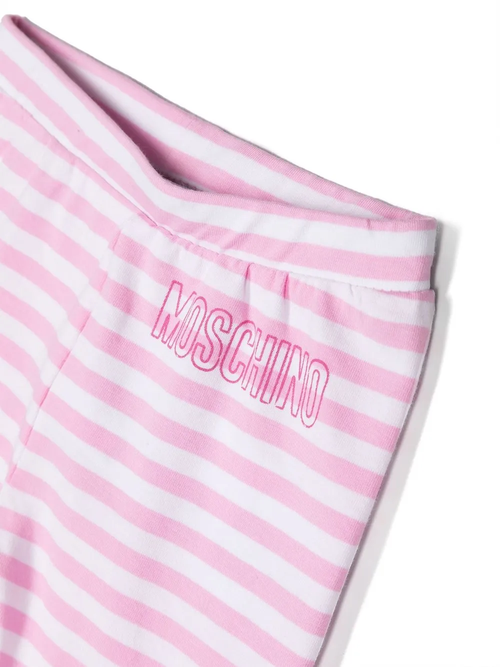 Moschino Baby Superstar Teddy Short Set in White