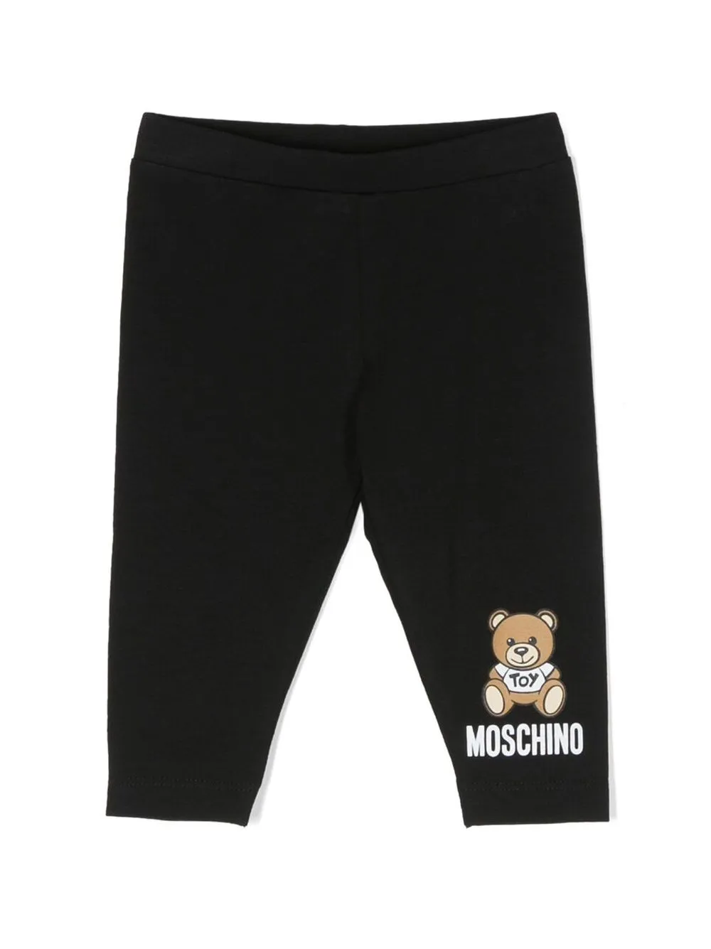 

Moschino Kids leggins con logo estampado - Negro