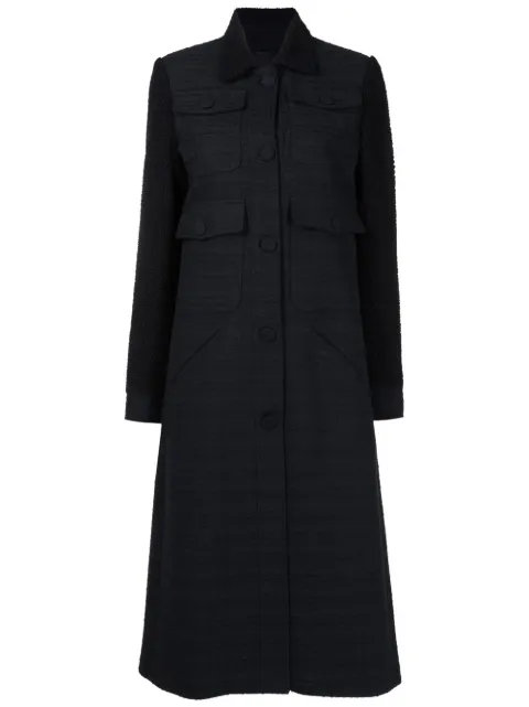 Andrea Bogosian Casaco Doja com abotoamento simples 