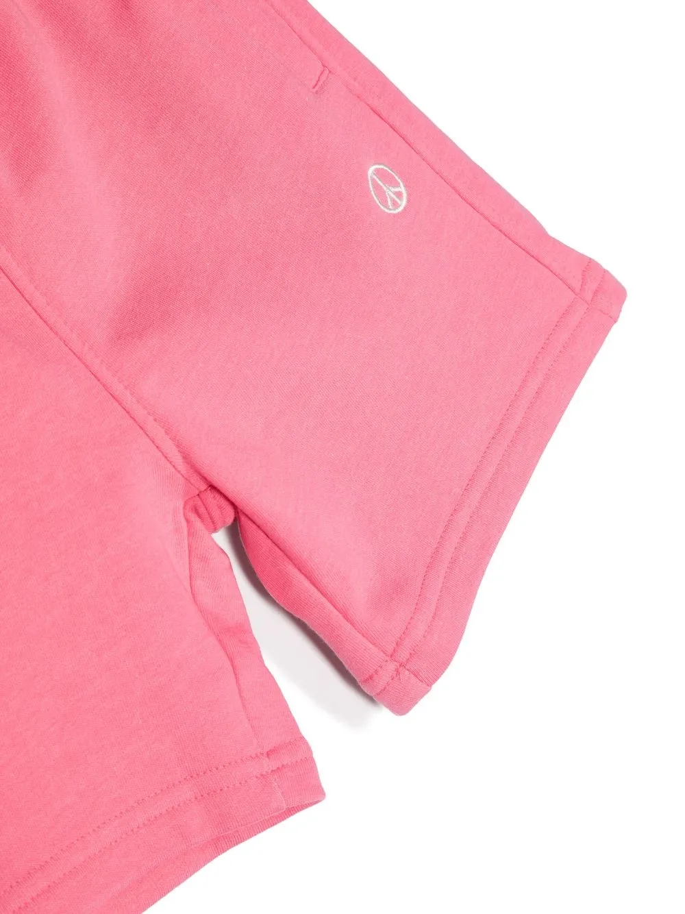 Molo Embroidered Track Shorts In 粉色