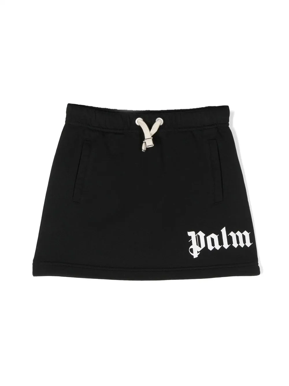 

Palm Angels Kids logo-print shorts - Black