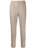 Brunello Cucinelli cropped tapered trousers - Neutrals