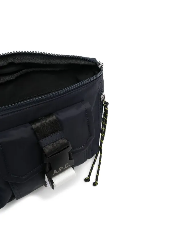 A.P.C. logo-patch Belt Bag - Farfetch