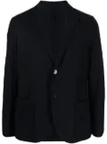 Harris Wharf London notched-lapels single-breasted blazer - Blue