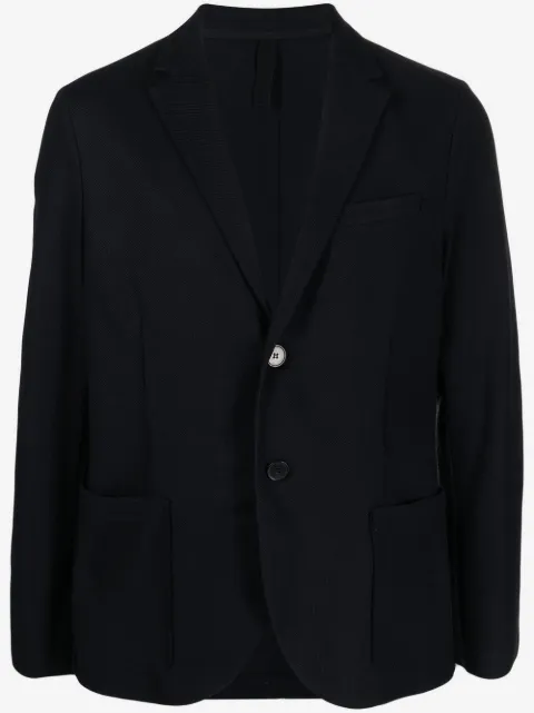 Harris Wharf London Blazer met enkele rij knopen