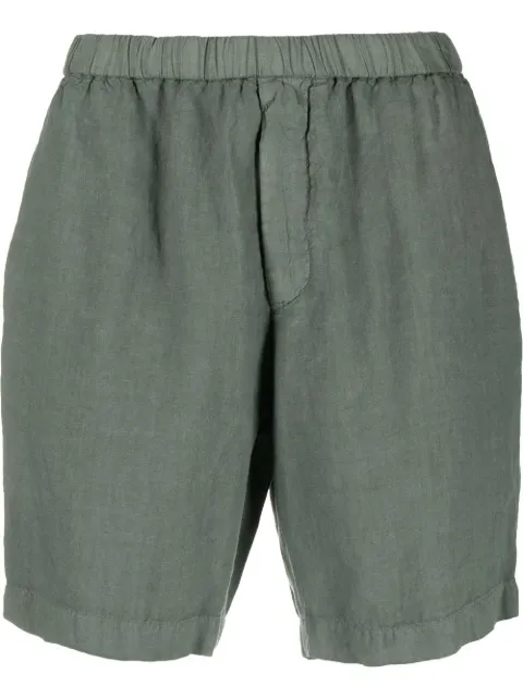 Boglioli elasticated straight-leg shorts