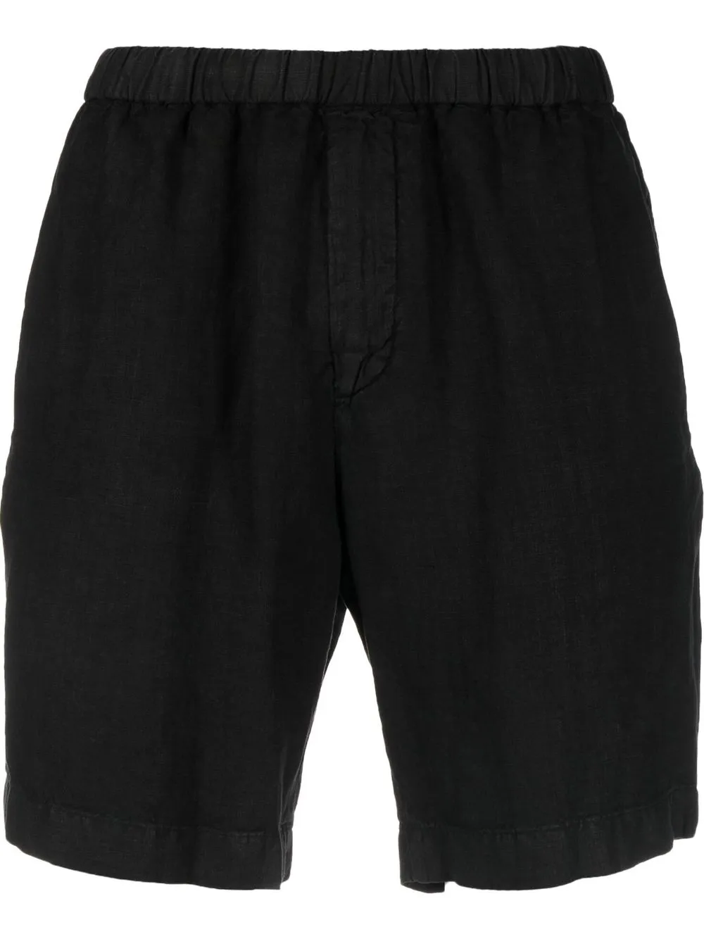 

Boglioli elasticated straight-leg shorts - Black
