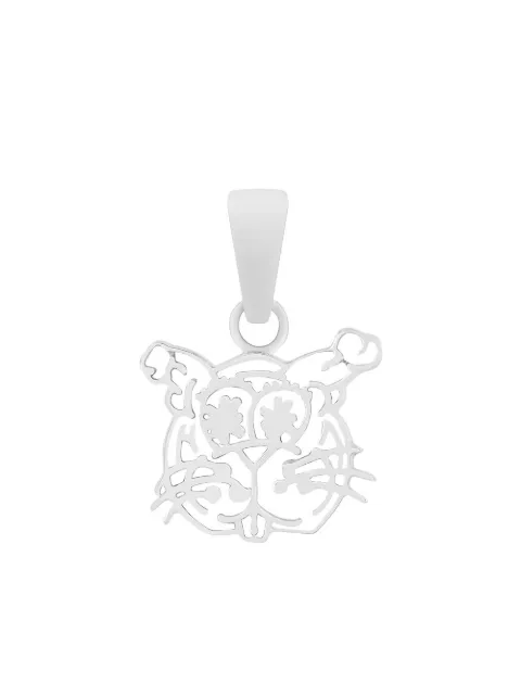 O Thongthai bunny-pendant chain necklace