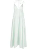 JOSEPH V-neck spaghetti-strap dress - Green